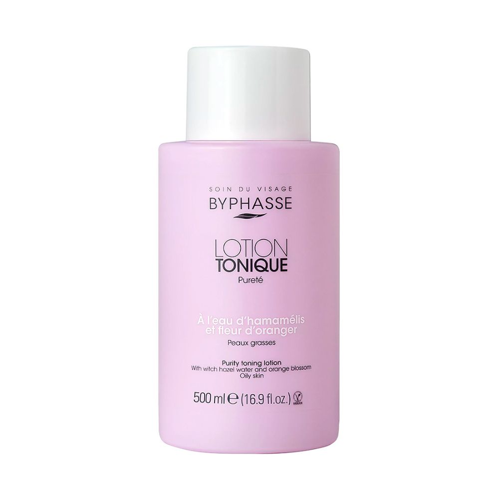 Tónico Pureté con Agua de Hamamelis y Flor de Naranjo Byphasse para Piel Grasa (500 ml)
