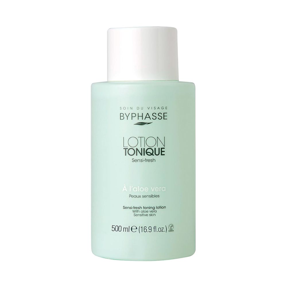 Tónico Sensi-Fresh con Aloe Vera Byphasse para Piel Sensible (500 ml)