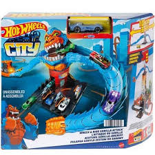 El Ataque al Gorilla Mattel Hot Wheels City