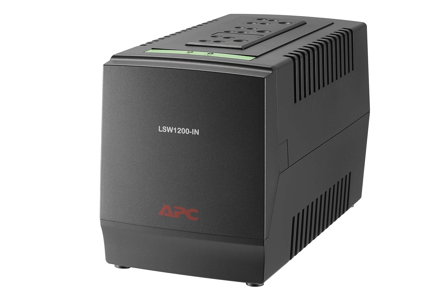 img Estabilizador APC Regulador de Voltaje 1200 VA, 3 Enchufes Universales APCLSW1200-IND