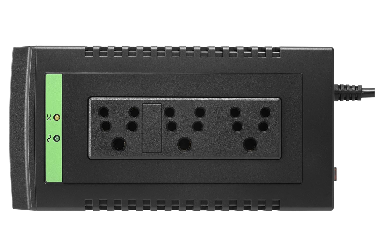 img Estabilizador APC Regulador de Voltaje 1200 VA, 3 Enchufes Universales APCLSW1200-IND