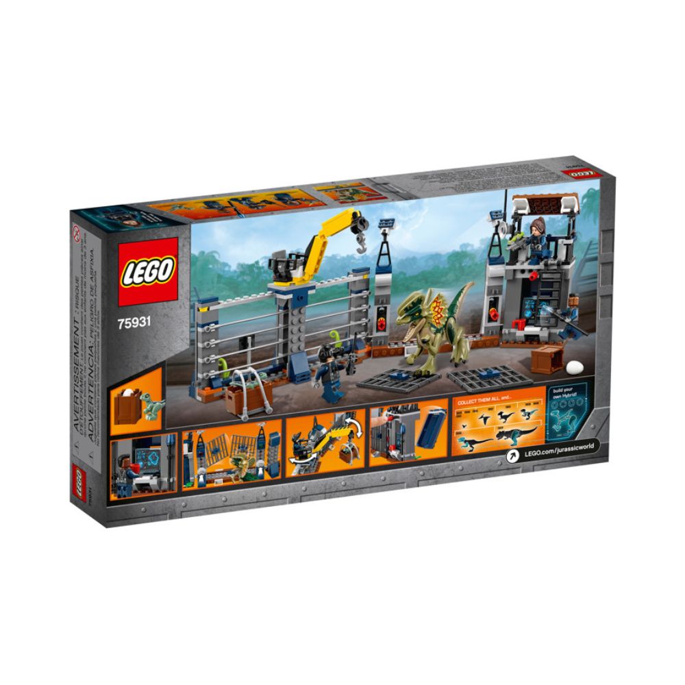 img Ataque del Dilofosaurio Lego Jurassic World