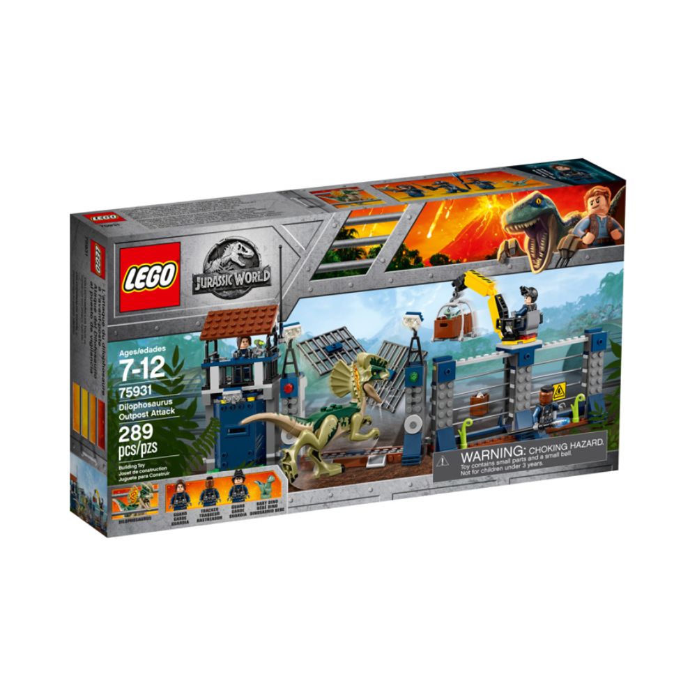 img Ataque del Dilofosaurio Lego Jurassic World