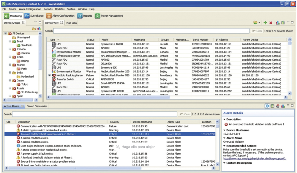 img StruxureWare APC Software de Data Center Expert Basic APCAP9465