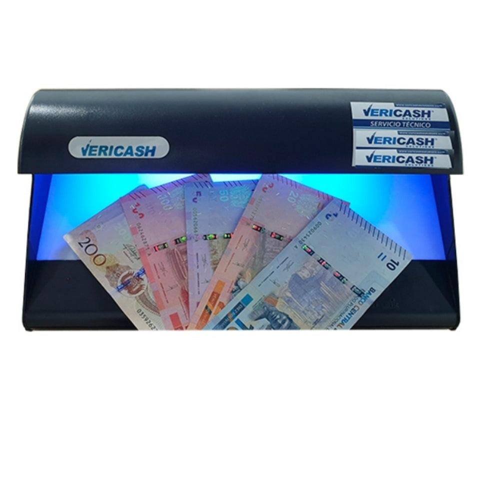 img Detector de billetes falsos Vericash con Luz Ultravioleta Marca de Agua y Lupa VERVC16M-220