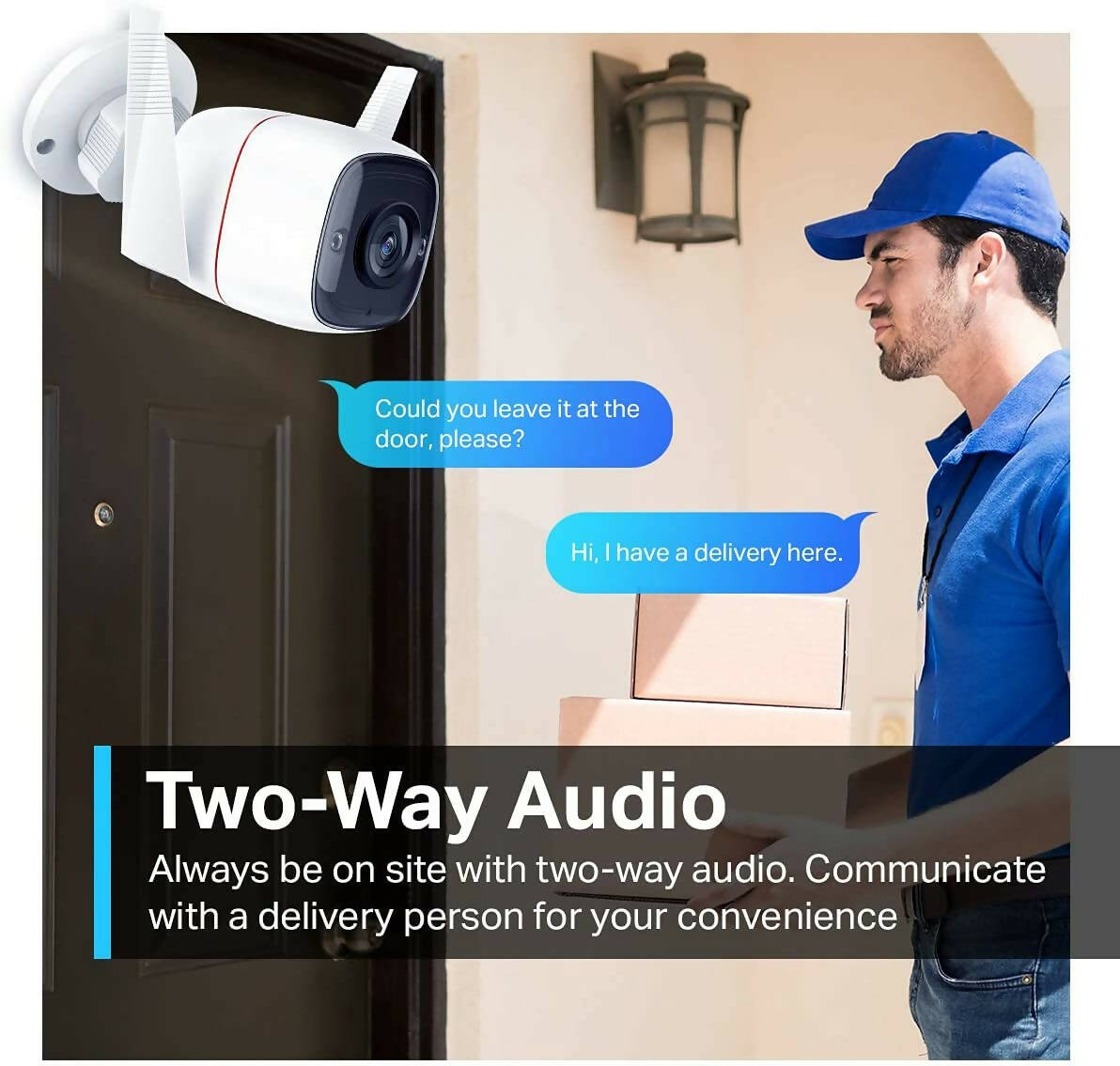 img Camara de Seguridad TP-Link para exterior Full HD Wi-Fi Ethernet microSD Sensor Movimiento y audio TAPO C310