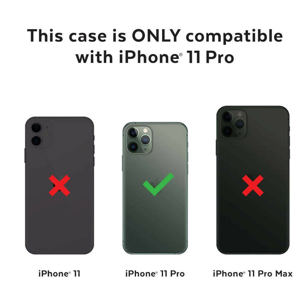 img Funda Speck Iphone 11 Pro Presidio Sport Color negro y gris 129897-6683