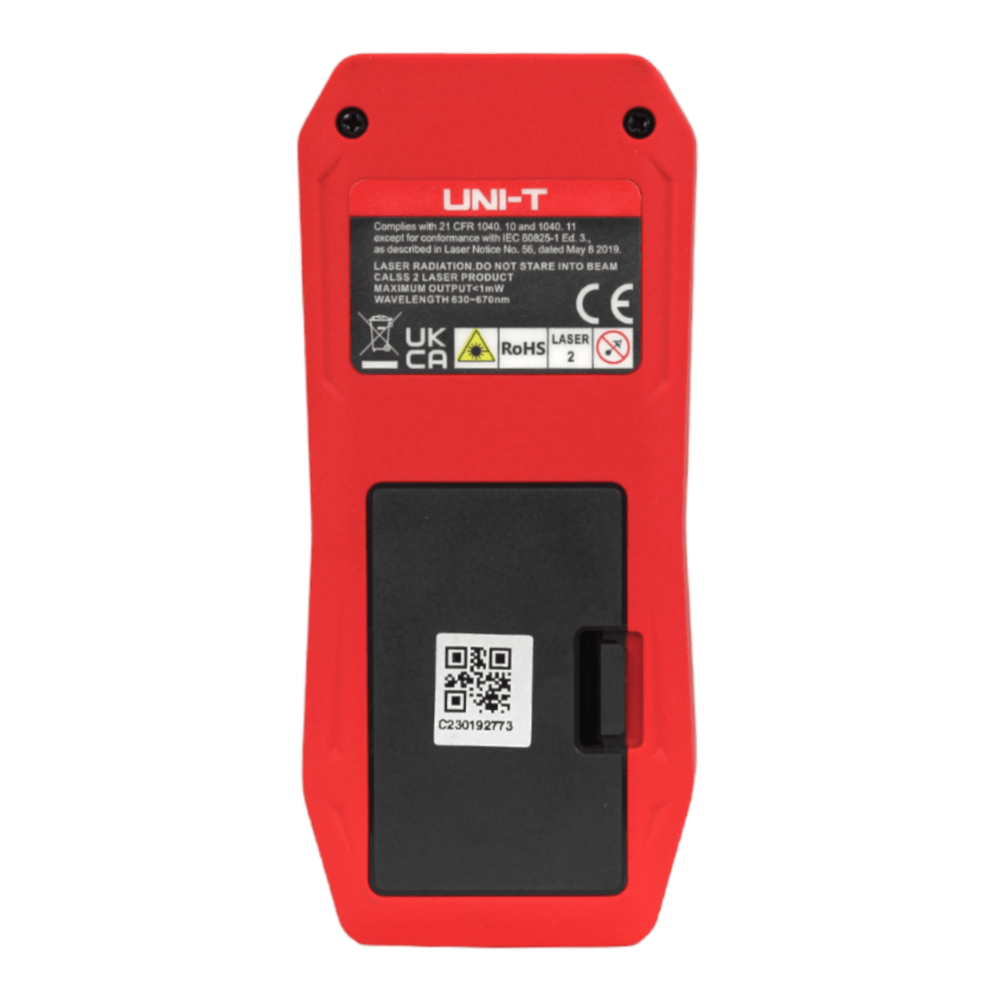 img Medidor de Distancia Uni-t Hasta 70 metros Pantalla de 2 Pulgadas Precision hasta 2mm LM70A