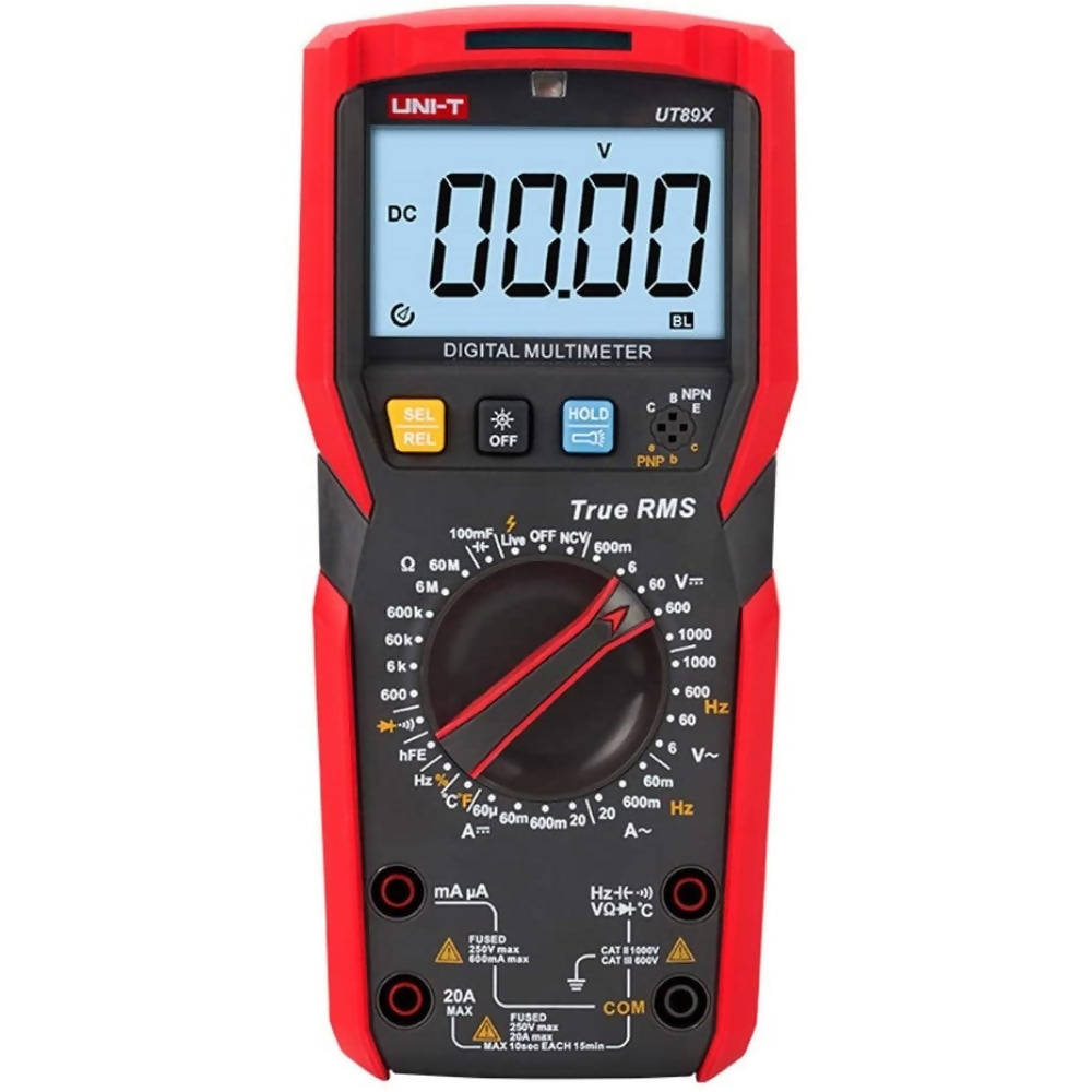 img Multimetro Digital Uni-t RMS hasta 1000V AC DC 20Amp AC DC UT89X