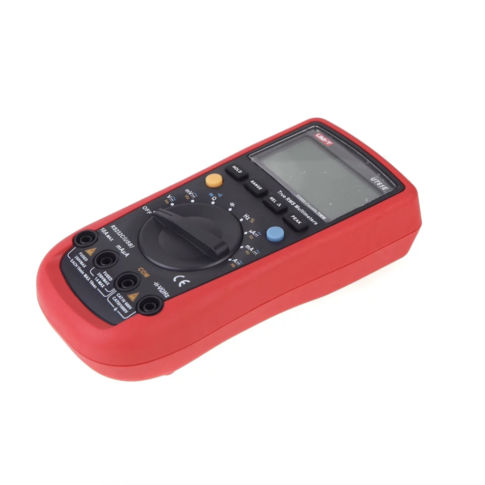 img Multimetro Digital Uni-t RMS hasta 1000V AC DC 20A AC DC Capacitancia Resistencia Frecuencia UT61E+