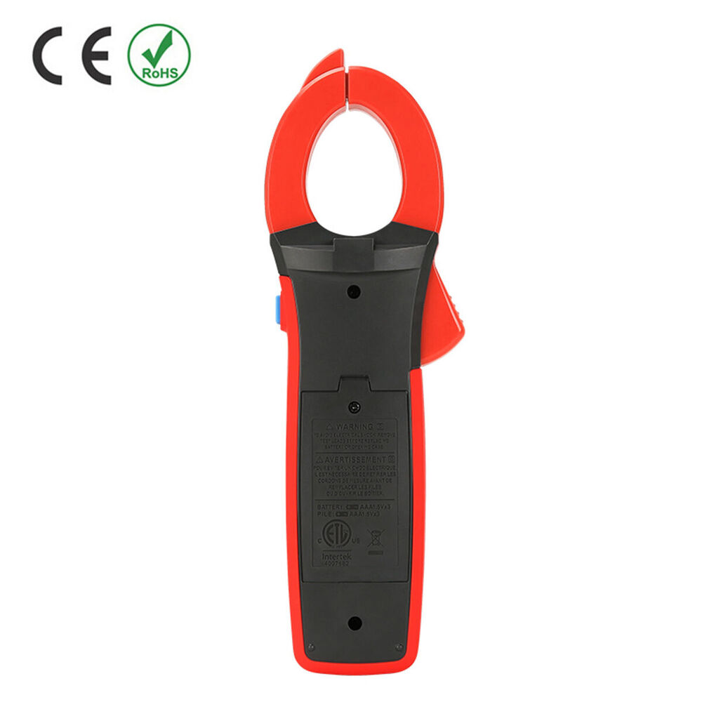 img Pinza Amperimetrica Uni-t Digital True RMS hasta 1000A AC DC 1000V AC DC Capacitancia Resistencia UT207B