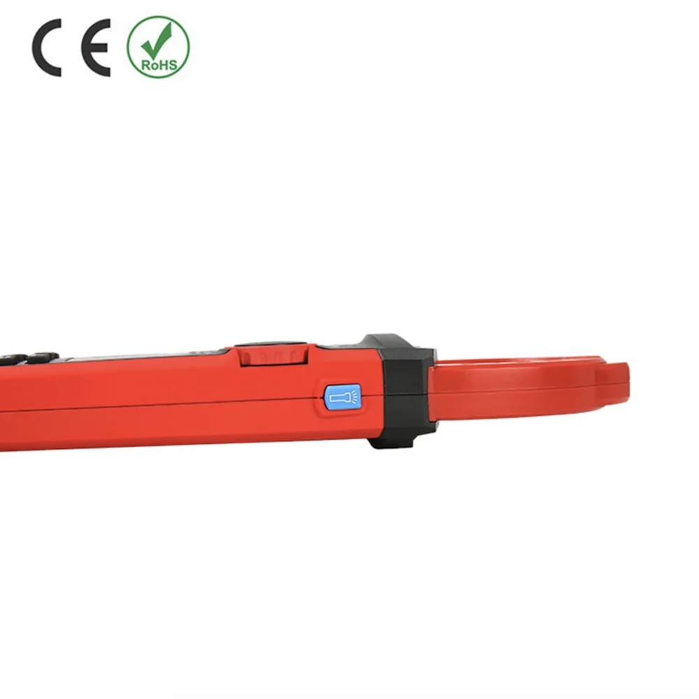 img Pinza Amperimetrica Uni-t Digital True RMS hasta 1000A AC DC 1000V AC DC Capacitancia Resistencia UT207B