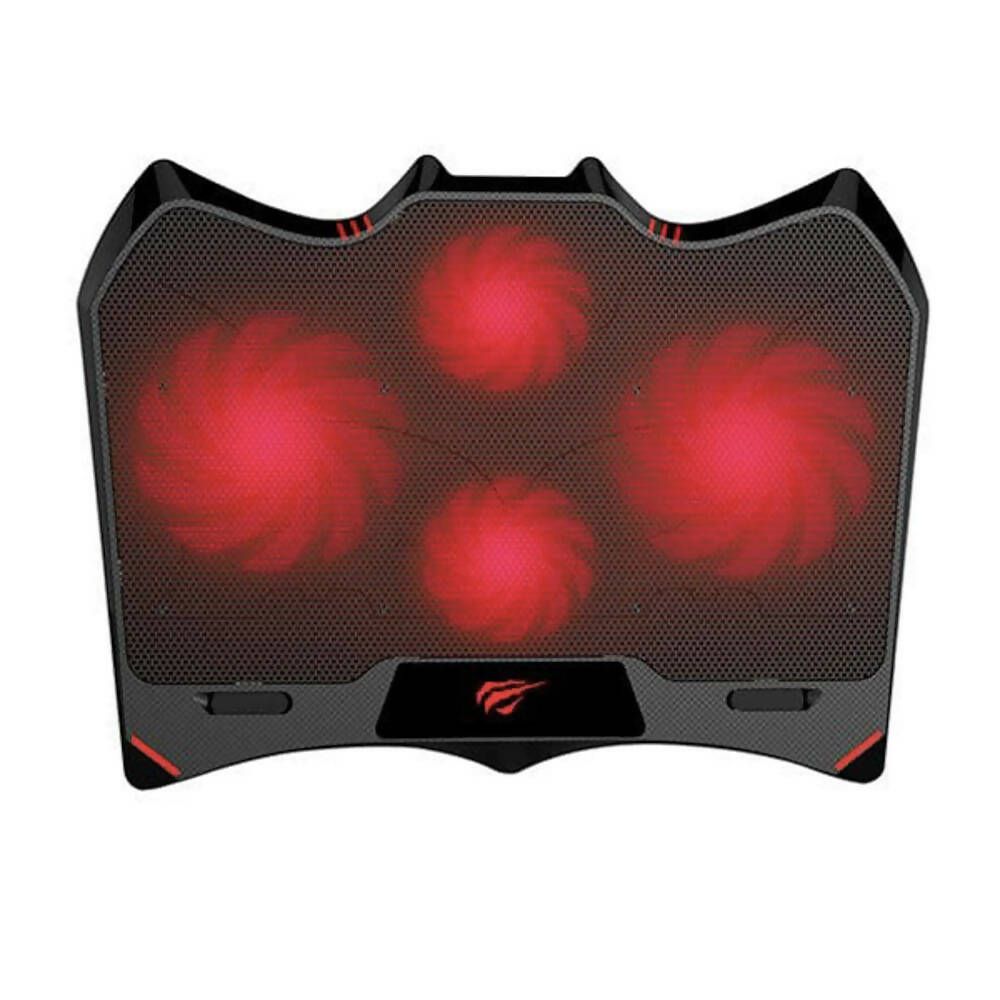 img Soporte Cooler Havit para Laptop hasta 17" con 4 ventiladores y 2 Puertos USB-A HV-F2081