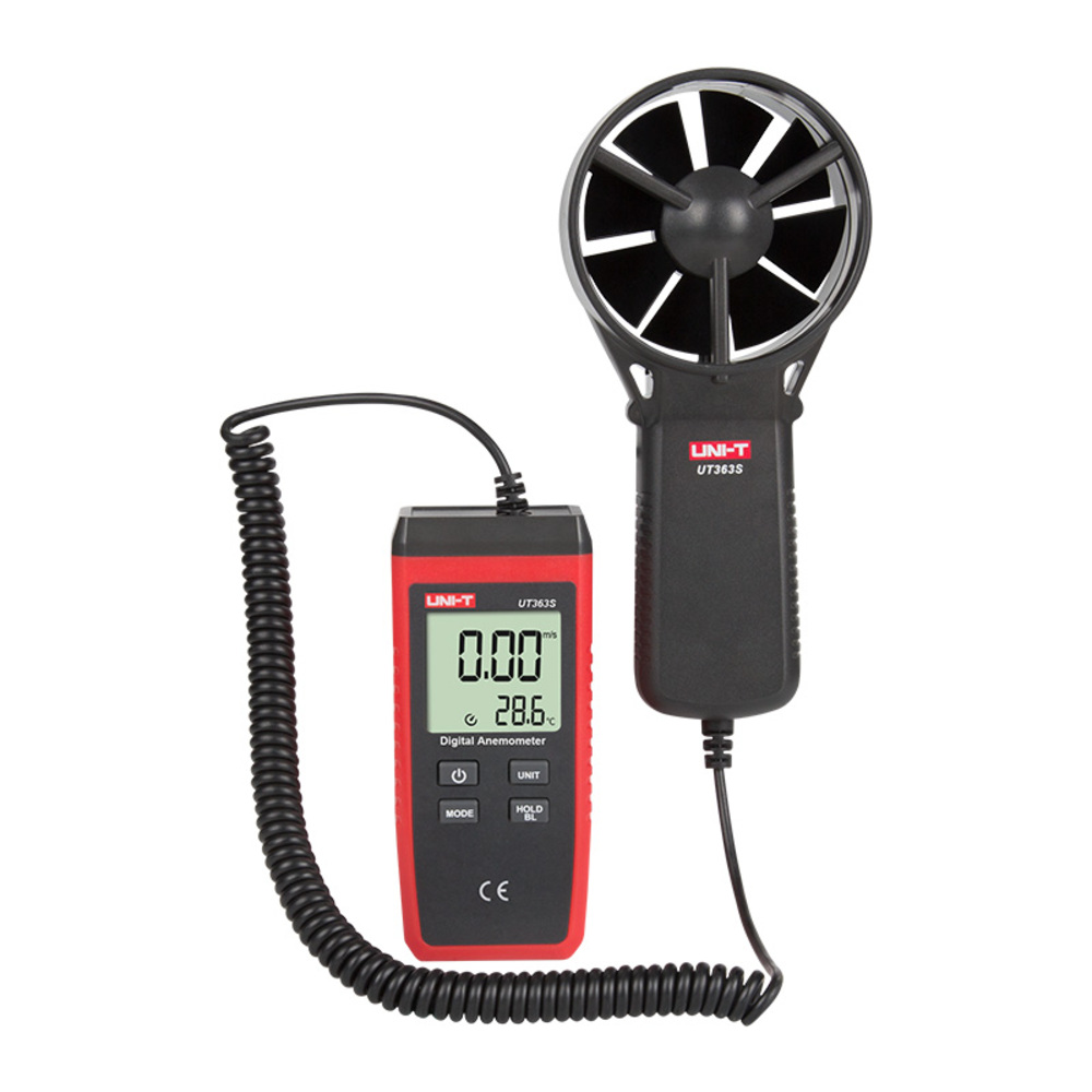 img Anemometro Digital Uni-T Mide Velocidad y Temperatura del Viento UT363S