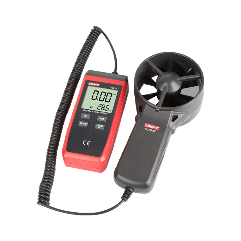 img Anemometro Digital Uni-T Mide Velocidad y Temperatura del Viento UT363S