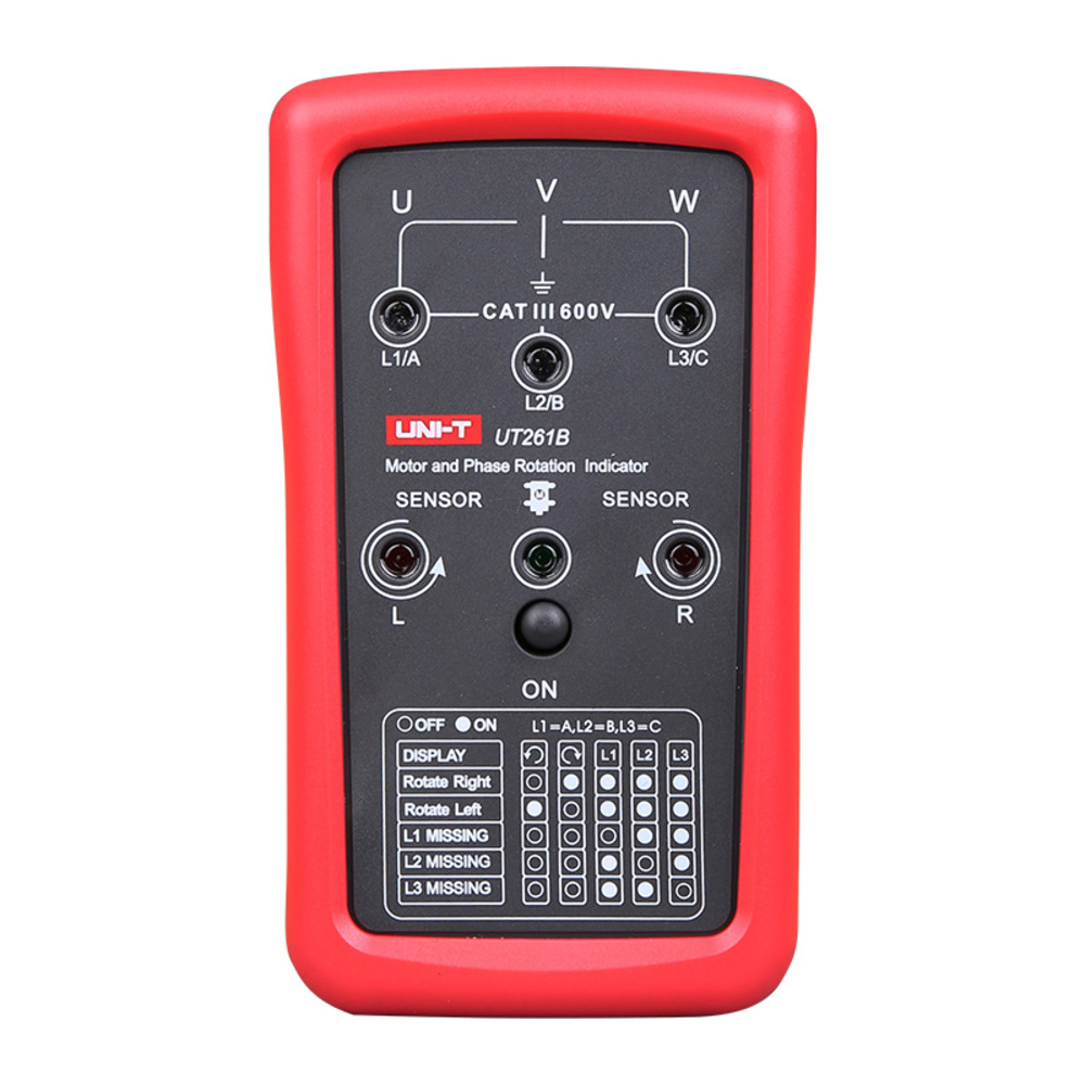 img Indicador de Secuencia de Fases Uni-T Voltaje 40 a 690VAC UT261A