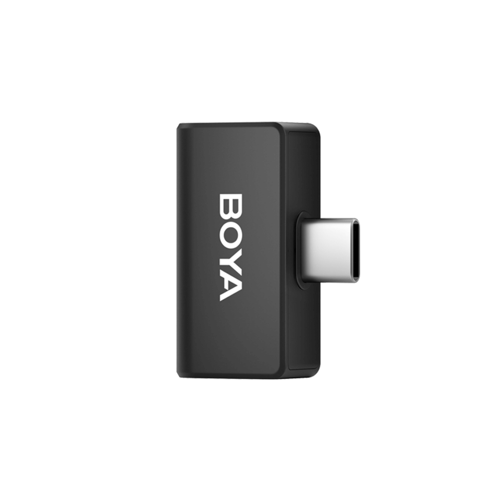 img Microfono Inalambrico Boya Doble Canal Audio HD Bateria 5 horas Puerto USB-C Alcance 50m Omic-U