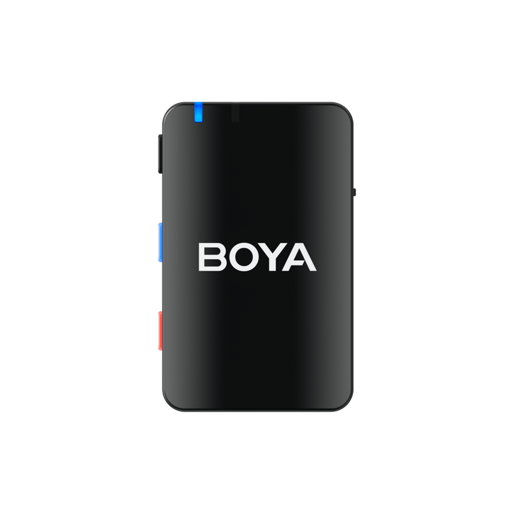 img Microfono Inalambrico Boya Todo en Uno Boton Integrado Cancelacion de Ruido Alcance hasta 300m 8GB de Memoria Interna BOYAMIC