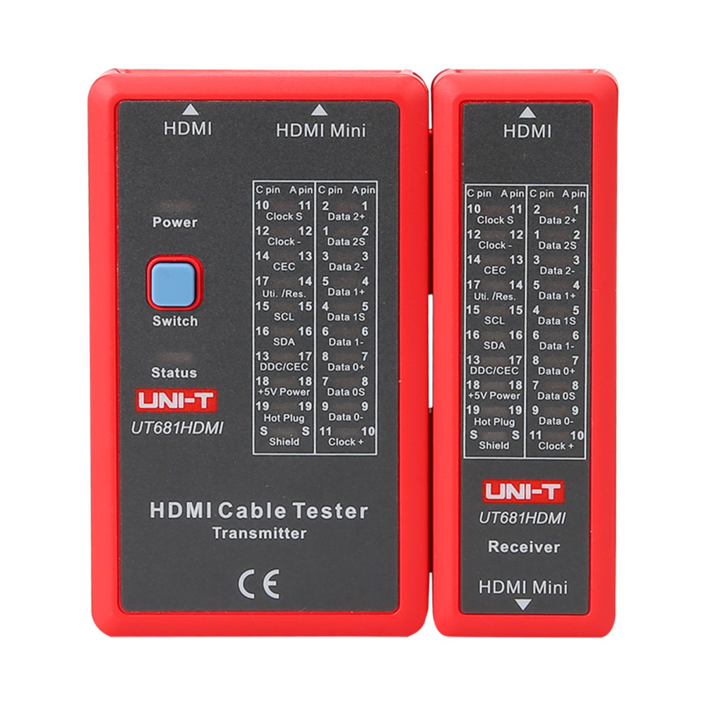 img Tester para Cable HDMI y Mini HDMI Uni-T UT681HDMI