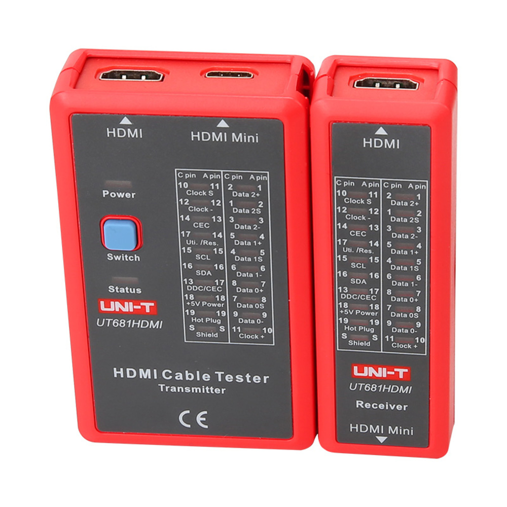 img Tester para Cable HDMI y Mini HDMI Uni-T UT681HDMI