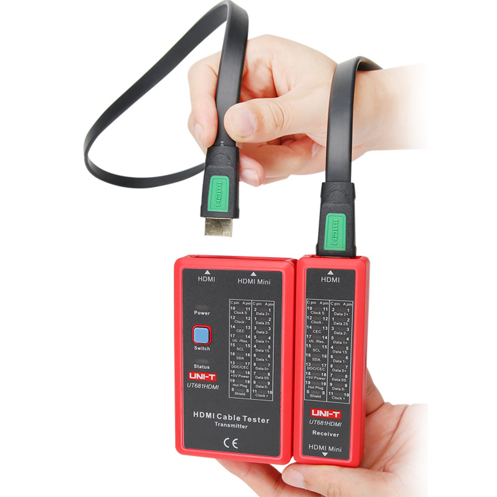 img Tester para Cable HDMI y Mini HDMI Uni-T UT681HDMI