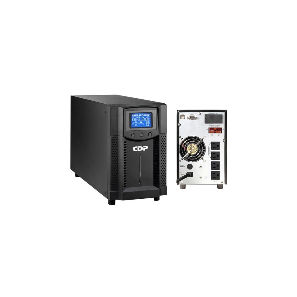 img UPS Online CDP 1000VA 1000W Pantalla LCD con 6 Salidas R Puerto USB y RS232 UPO11-1AXI