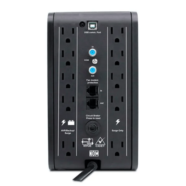 img UPS Smart CDP 1500VA 900W Pantalla LCD con 10 Salidas R-Smart 1510 i