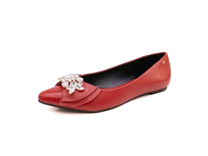img Sapatilha Bico Fino Leather