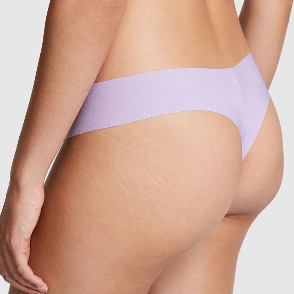 img Panti Victorias Secret Colaless Invisible Grafico de Emblema Festivo en Lila Pastel 11199180 5YX6
