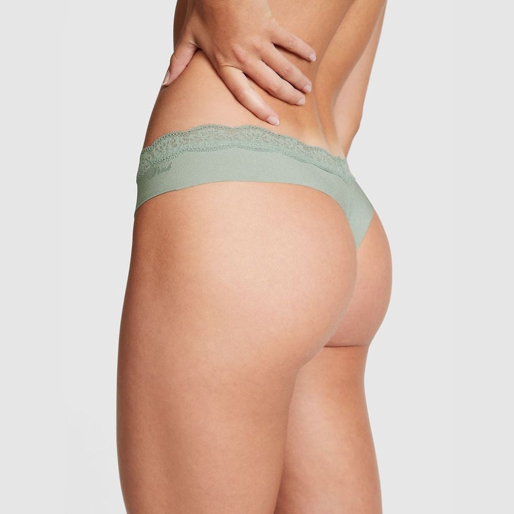 img Panti Victorias Secret Colaless Invisible Verde Témpano 5NKY