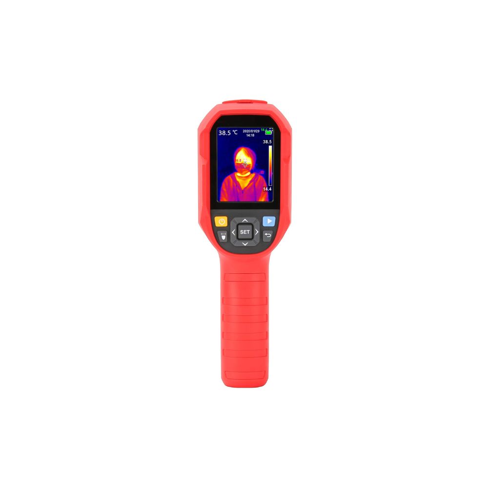 img Camara Termica de Infrarrojo Uni-T 30 a 45C Alarma de Sonido Almacenamiento Micro SD UTi85H