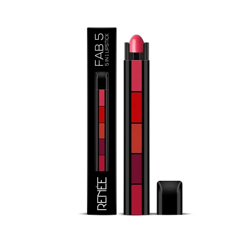 Lápiz Labial 5 en 1 con Acabado Mate RENEE FAB Fab 5 