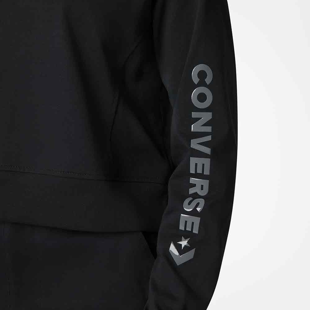 img Twisted Knits Converse Open Back Crew Black