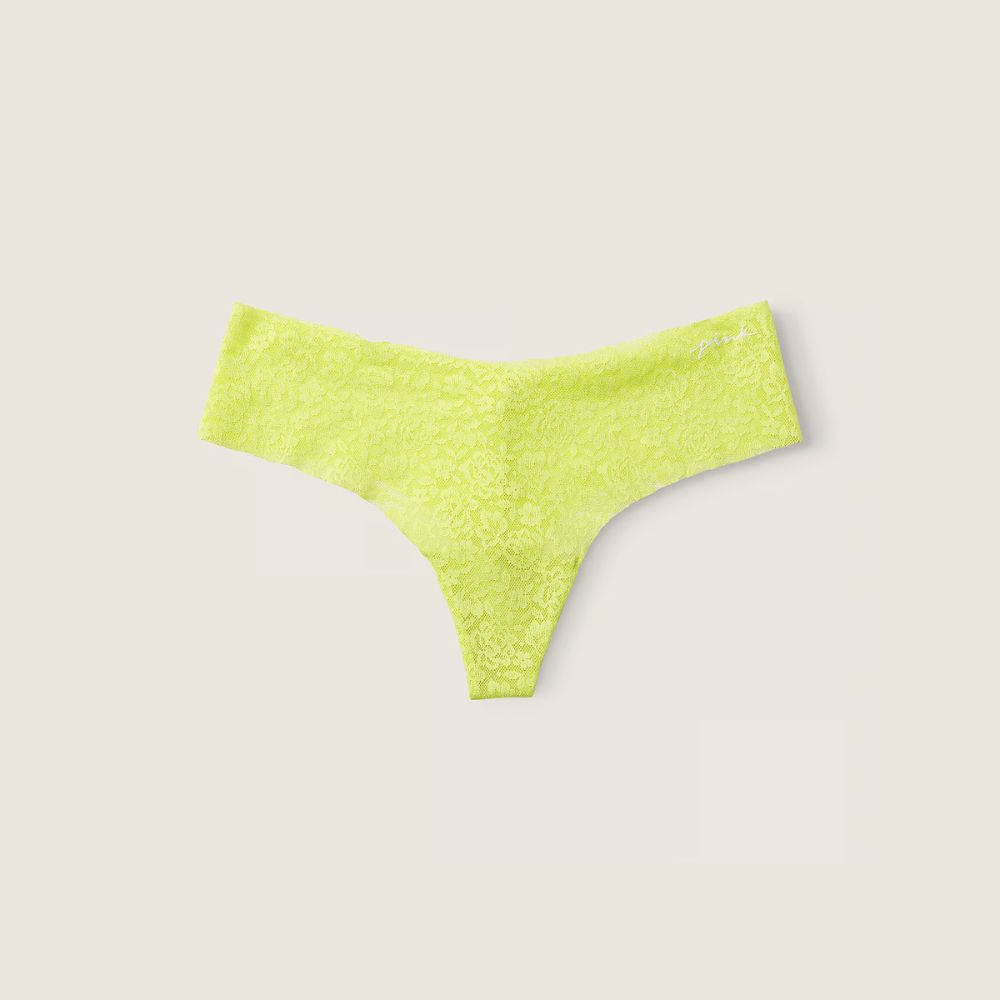 img Panti PINK Colaless Invisible de Encaje Suave Verde Primaveral 11207398 5KI2