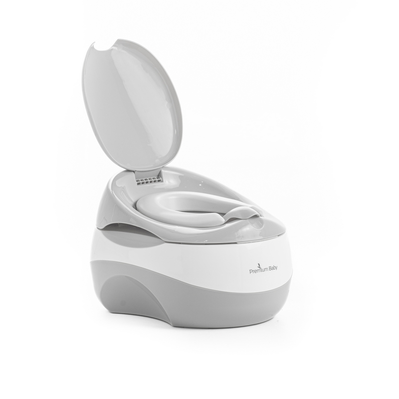 img BACINILLA P/BEBE PREMIUM BABY VERA (GRIS) PB2225