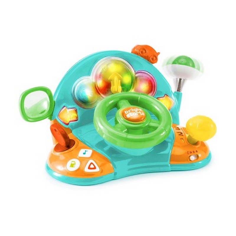img BRIGHT STARTS - JUGUETE VOLANTE DE AUTO MUSICAL ILUMINADO 52178
