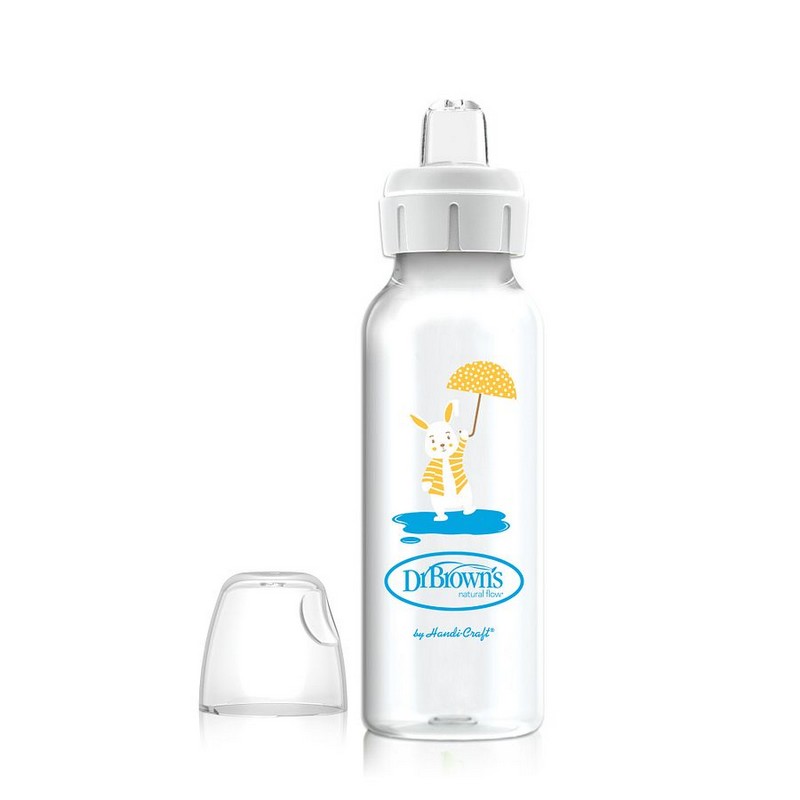 img DR. BROWN'S - BIBERON ESTANDAR 8OZ/250ML CONEJO TRANSICION SB81095-P12(1)