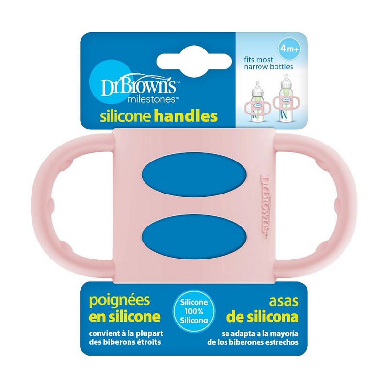img DR. BROWN'S - MANIJA DE SILICONA B/ESTRECHA ROSA AC004-P6