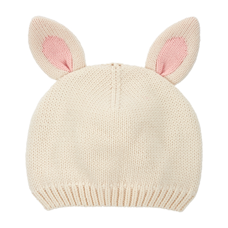 GORRO A CROCHET CONEJO NEUTRO 1Q544810