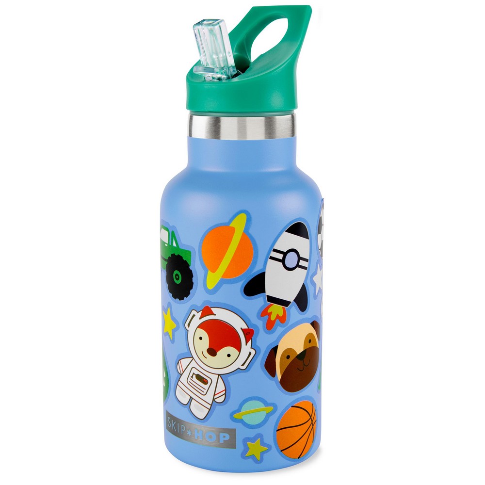 Bebetodo Skip Hop Metal Azul 13 oz (9Q127010)