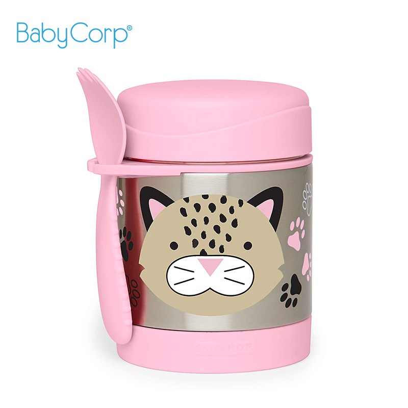 SKIP HOP - TARRO P/COMIDA LEOPARDO 252391