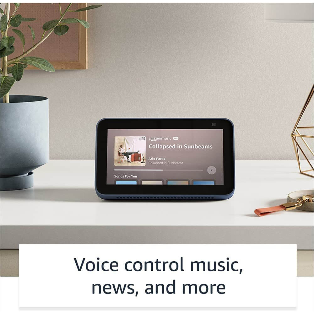 img Asistente Virtual Amazon Echo Show 5 2da Gen Pantalla Inteligente Color Blanco 840080581392