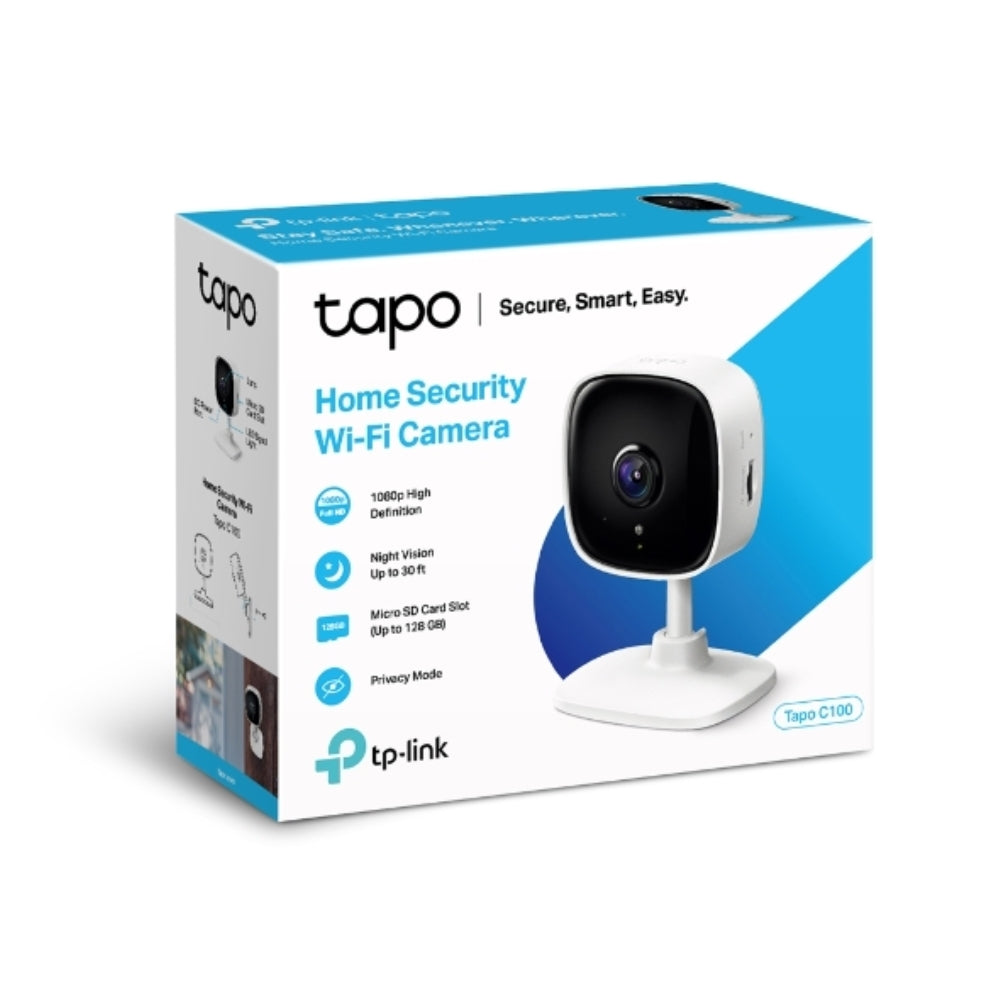 img Camara de Seguridad TP-Link Full HD Wi-Fi microSD Sensor Movimiento Audio 2 vias TAPO C100