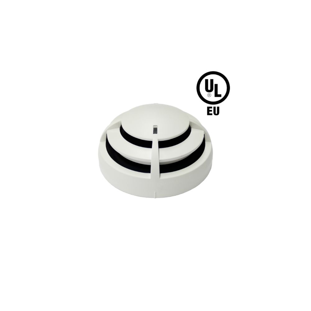 img Sensor detector de humo y temperatura Cofem fototérmico direccionable, sello UL, CE y EN-54 A50SH.