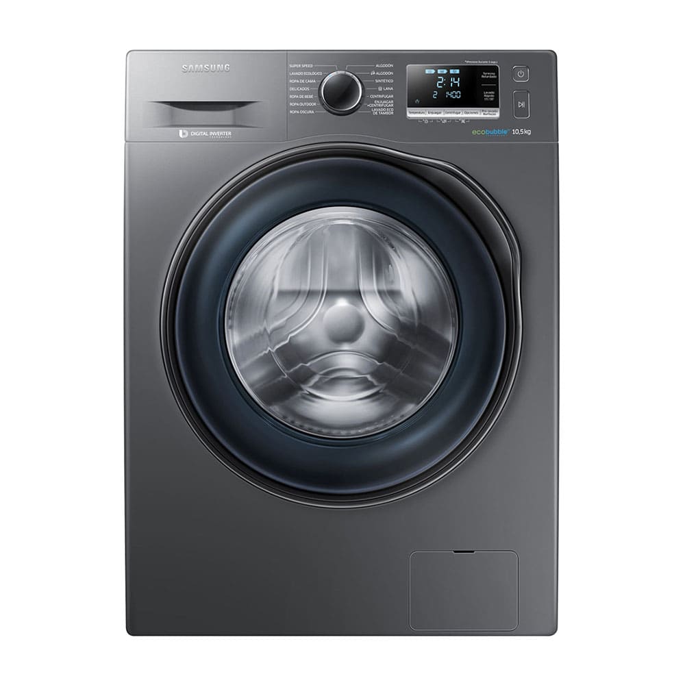 img Lavadora Samsung Carga Frontal 10.5 Kg plomo WW10TA040CX/BO