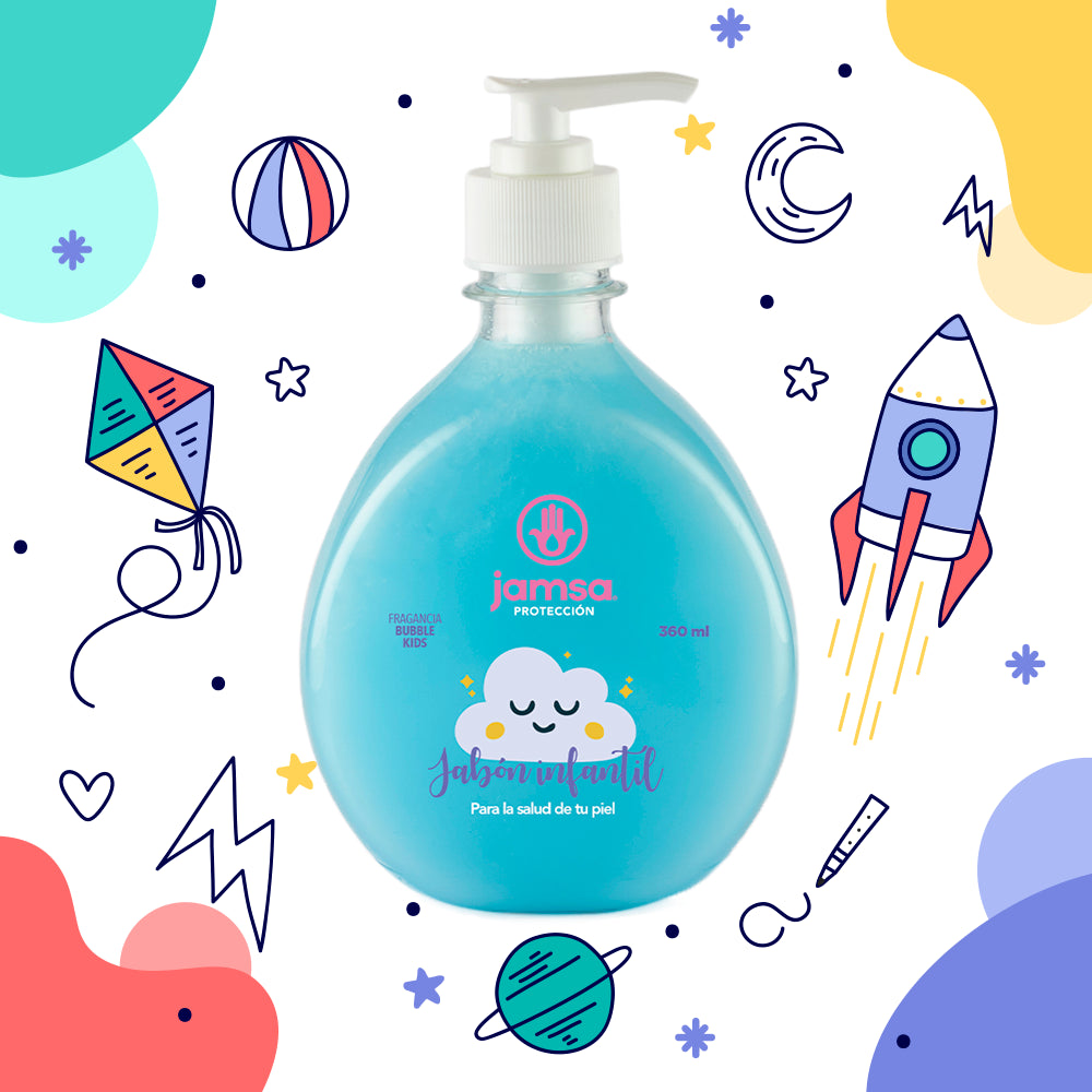 img Jabón Liquido Jamsa Bubble Kids 360 ML