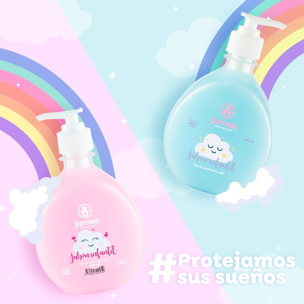 img Jabón Liquido Jamsa Bubble Kids 360 ML