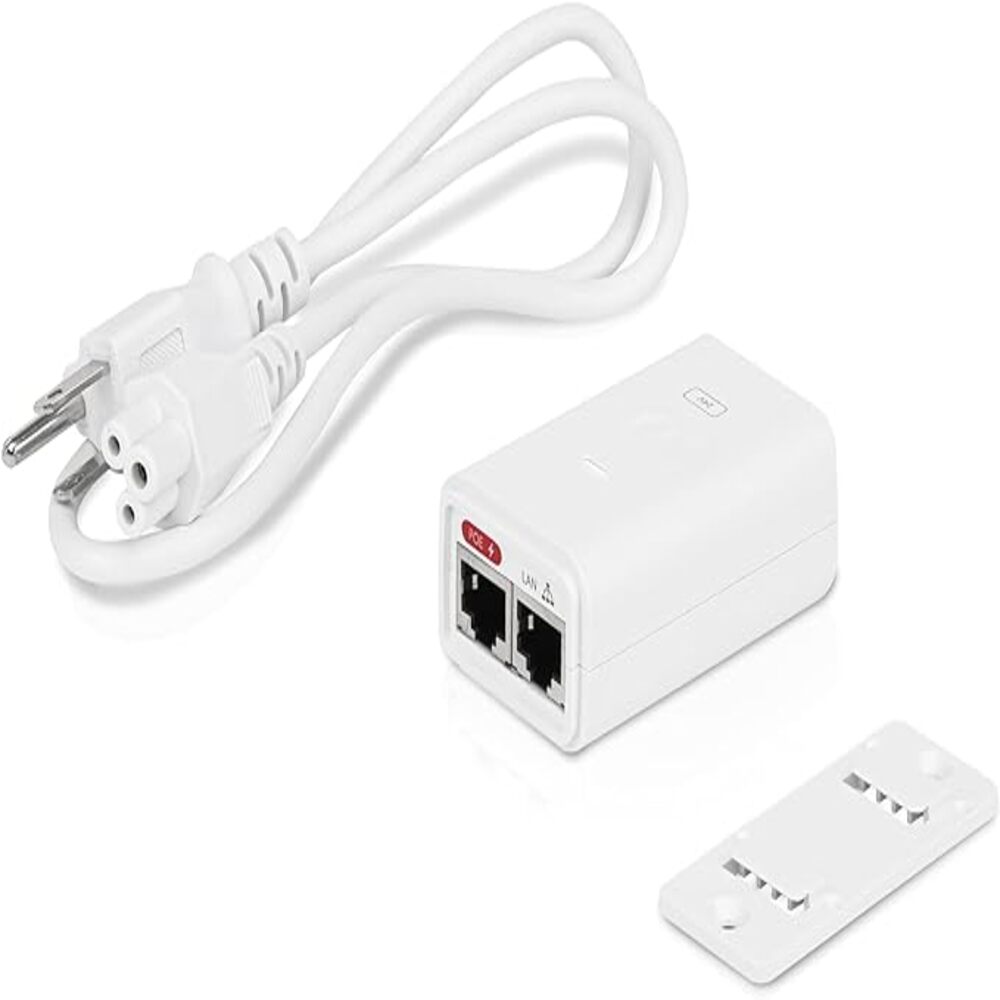 img Inyector POE Ubiquiti 24Vdc 0.3Amp 7W Color Blanco POE-24-7W-G-WH