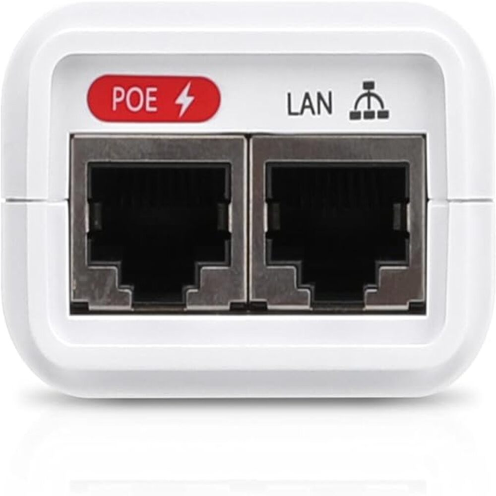 img Inyector POE Ubiquiti 24Vdc 0.3Amp 7W Color Blanco POE-24-7W-G-WH