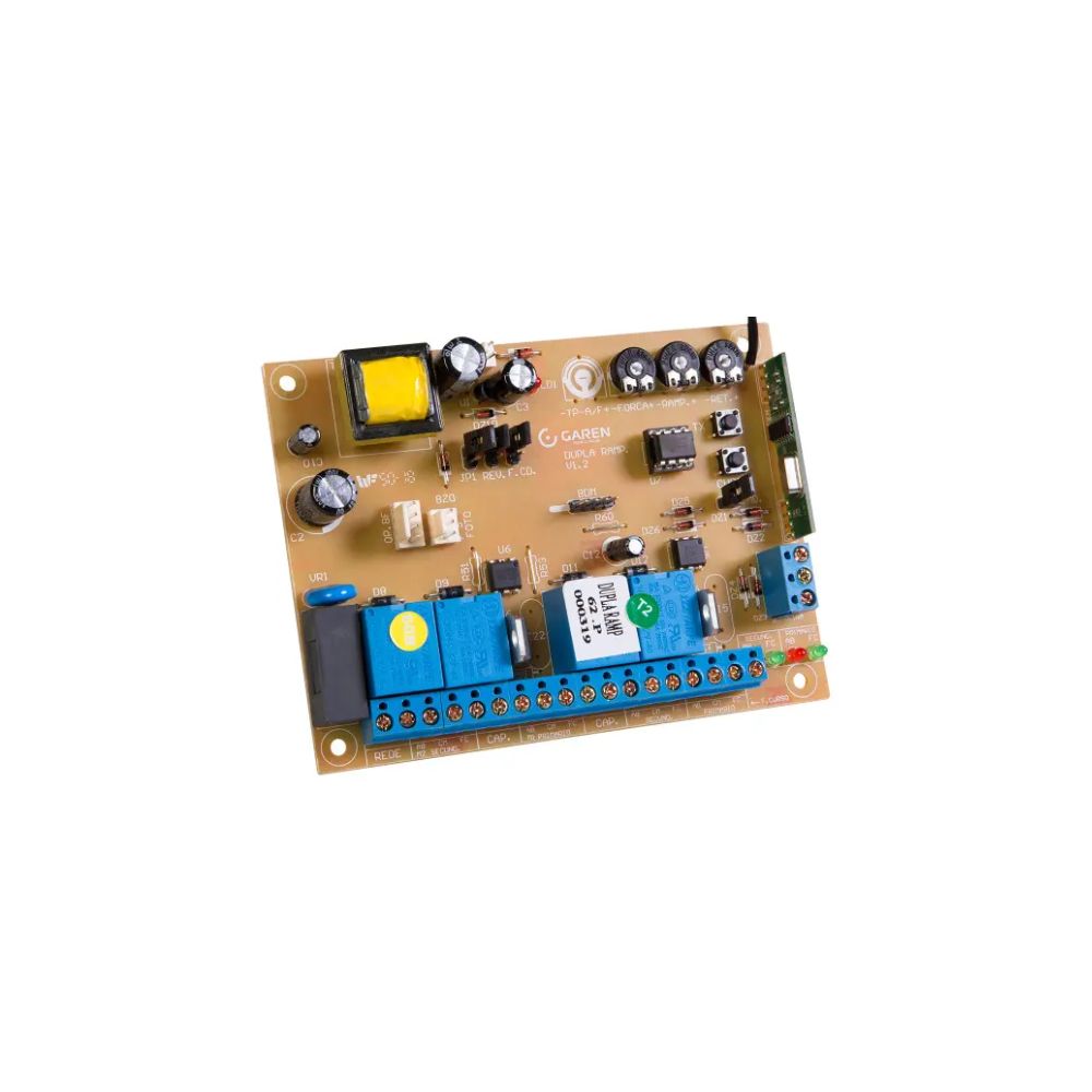 img Motor Pivotante Garen Doble Motor 1/3HP Brazo de 0.75M 1 Central 2 Controles Remotos 433MHz F06222-G